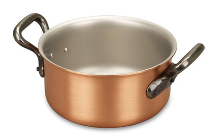 falk culinair classical 14cm copper casserole