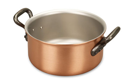 falk culinair classical 16cm copper casserole