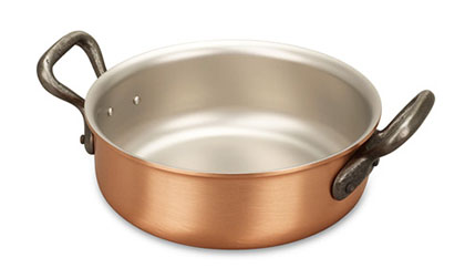 falk culinair classical 16cm copper rondeau