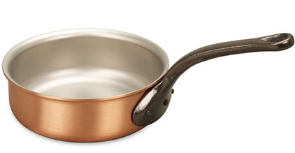 falk culinair classical 16cm copper saute pan