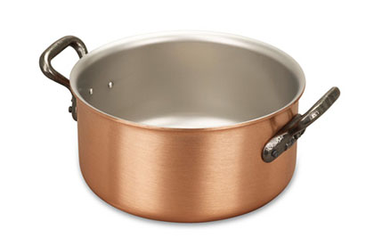 falk culinair classical 18cm copper casserole