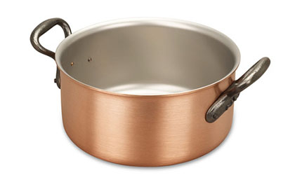 falk culinair classical 20cm copper casserole