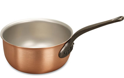 falk culinair classical 20cm copper mousseline pan