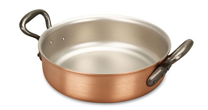 falk culinair classical 20cm copper rondeau