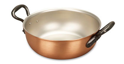 falk culinair classical 20cm copper stew pan