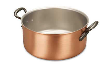 falk culinair classical 24cm copper casserole