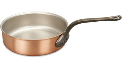 falk culinair classical 24cm copper saute pan