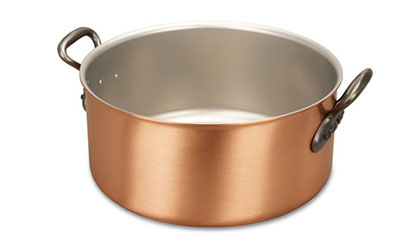 falk culinair classical 28cm copper casserole