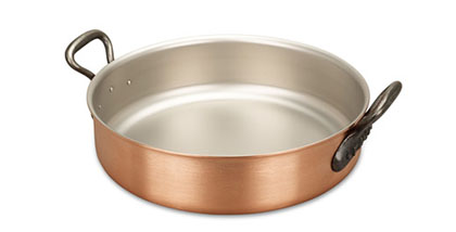 falk culinair classical 28cm copper rondeau