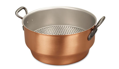 falk culinair classical 28cm copper steamer