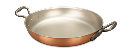 falk culinair classical 32cm copper paella pan