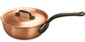 falk culinair classical 18cm copper saucier pan