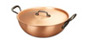 falk culinair classical 28cm loop handled copper wok