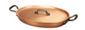 falk culinair classical 30cm x 20cm oval copper au gratin pan