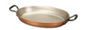 falk culinair classical 30cm x 20cm oval copper au gratin pan