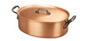 falk culinair classical 30cm oval copper casserole